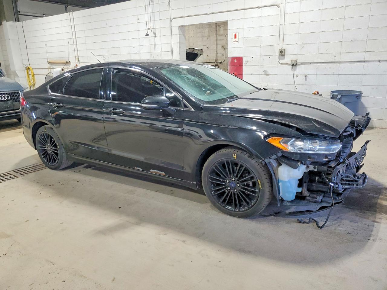 2014 Ford Fusion Se Черный vin: 3FA6P0H93ER255781