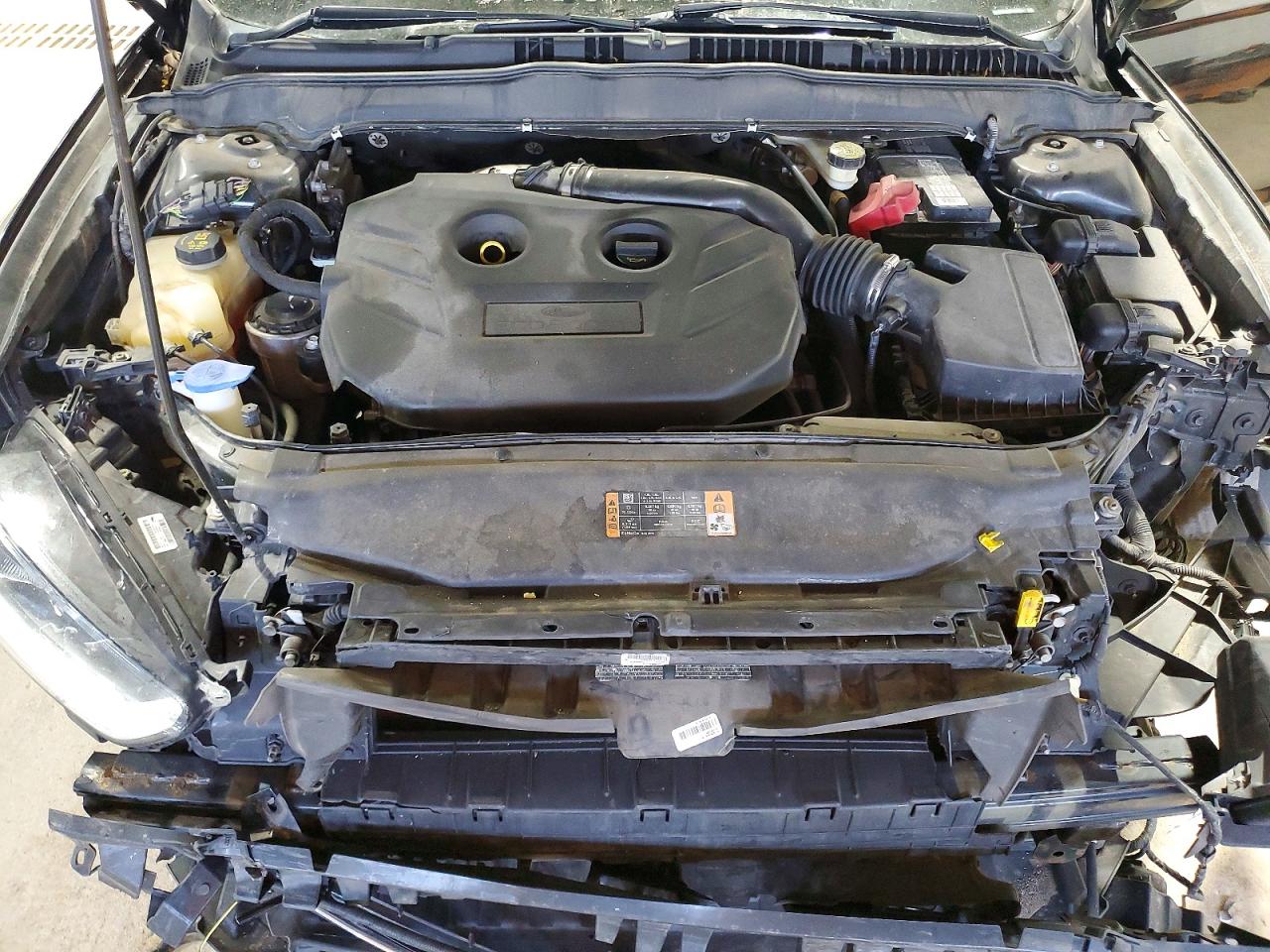 2014 Ford Fusion Se Черный vin: 3FA6P0H93ER255781