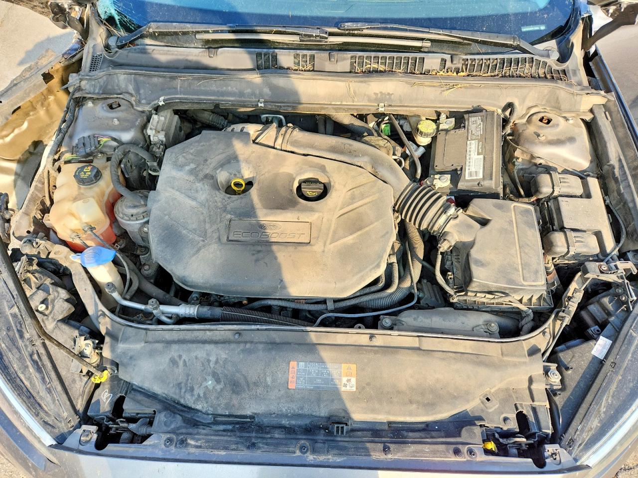 2014 Ford Fusion Se Gray vin: 3FA6P0H93ER278686