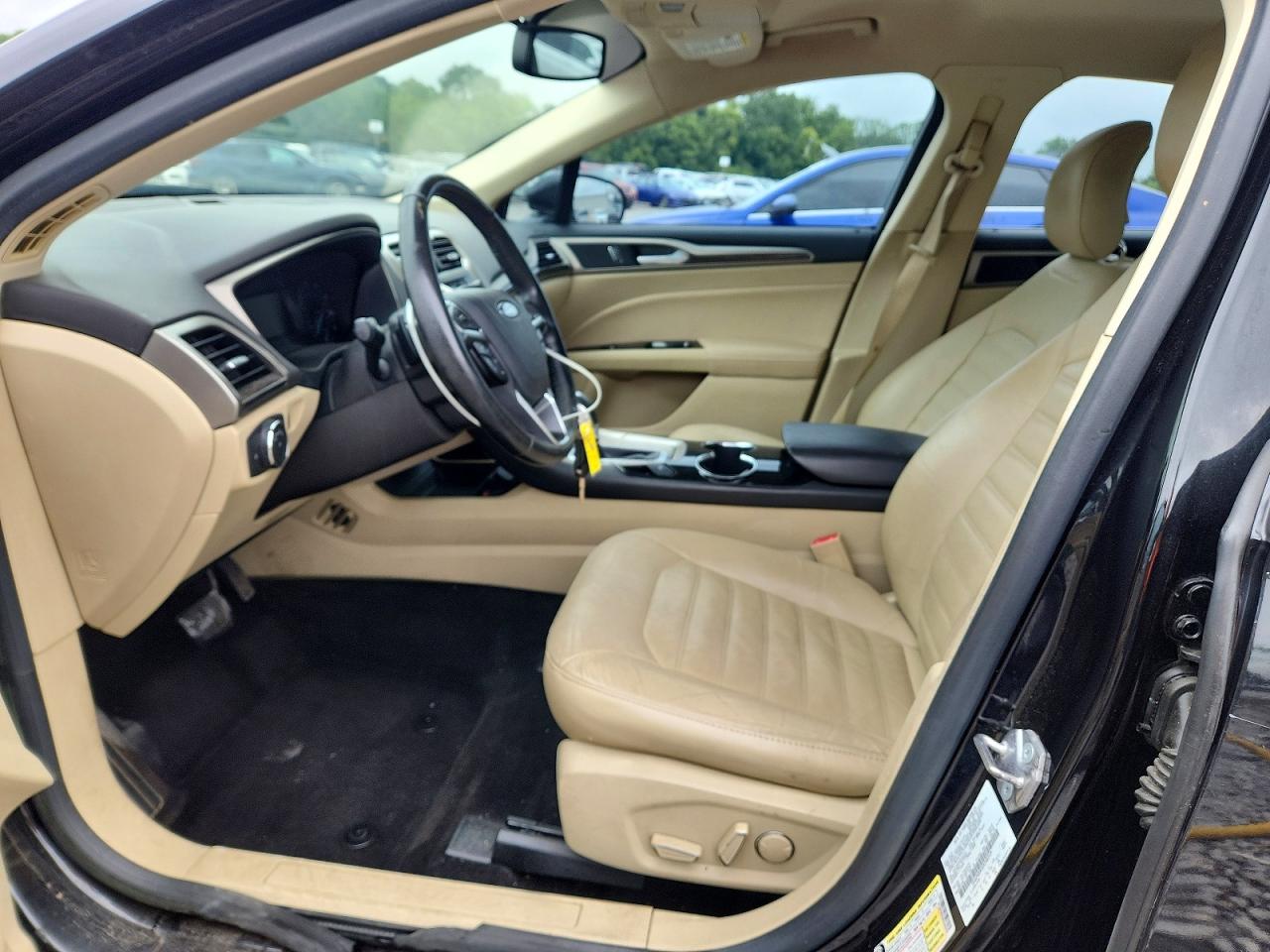 2014 Ford Fusion Se Black vin: 3FA6P0H93ER340359