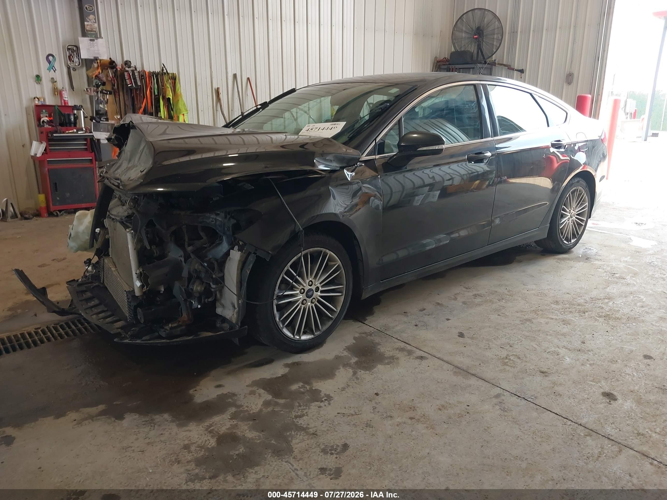 2015 Ford Fusion Se Black vin: 3FA6P0H93FR213581