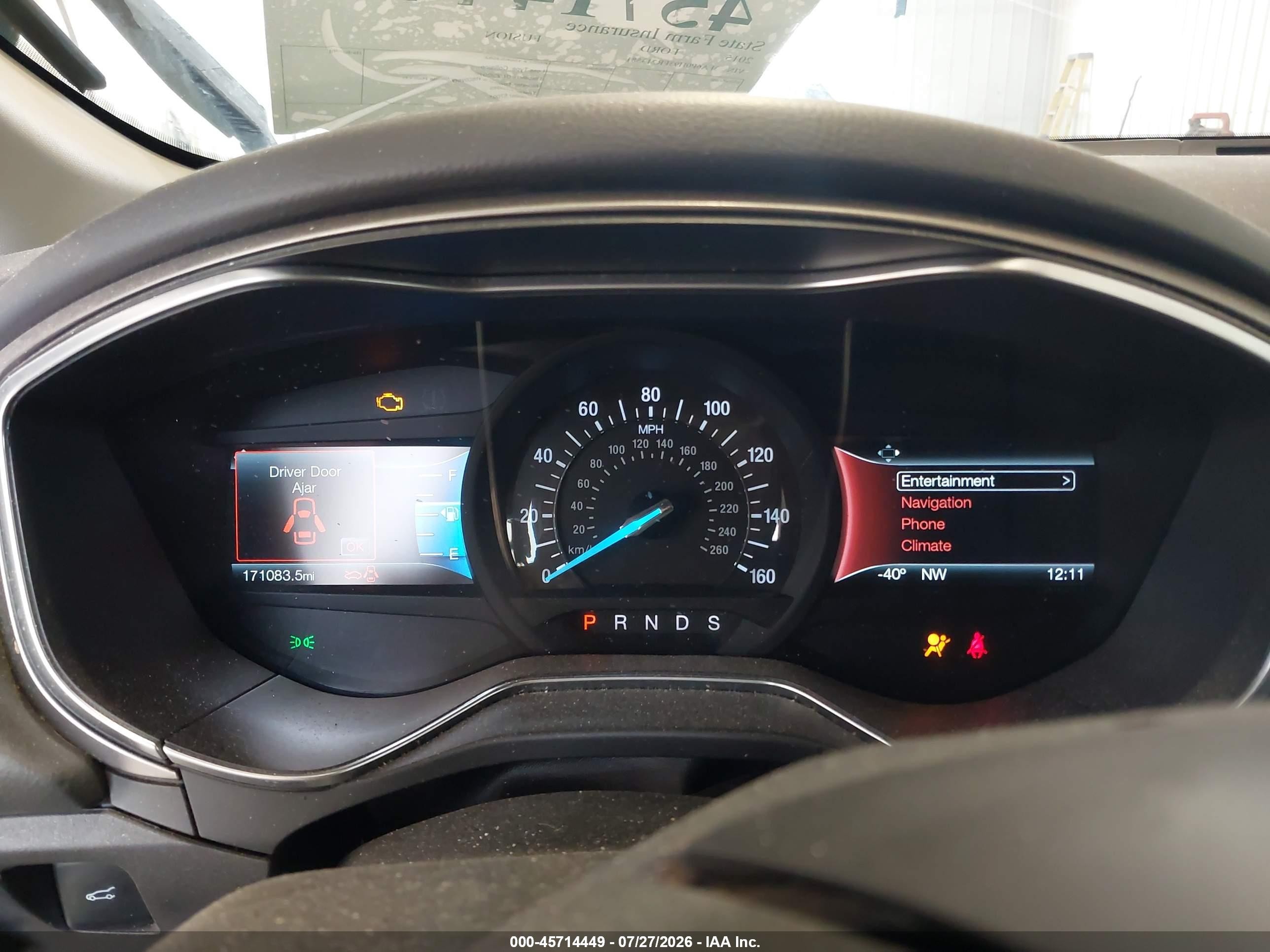 2015 Ford Fusion Se Black vin: 3FA6P0H93FR213581