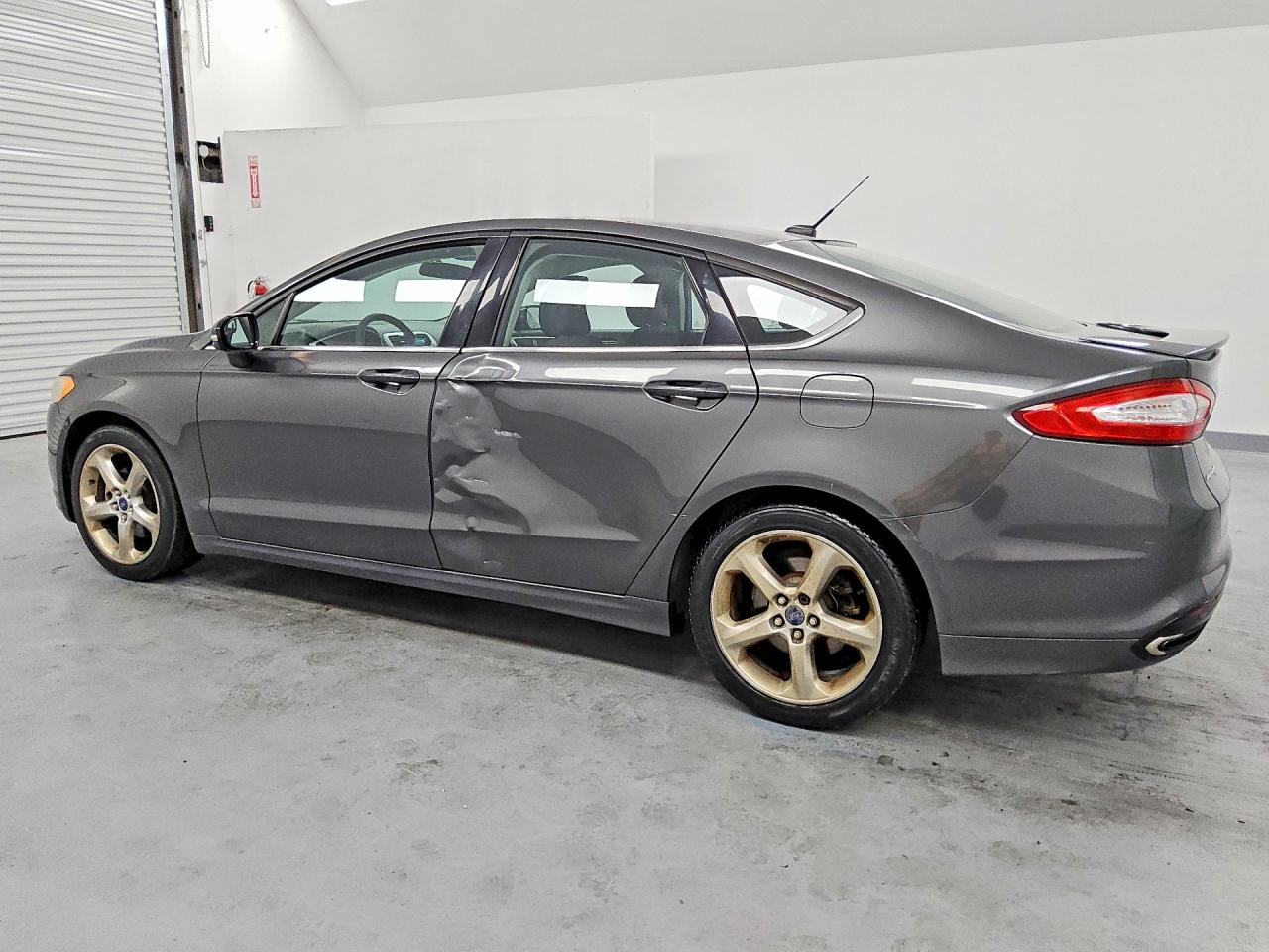 2015 Ford Fusion Se Gray vin: 3FA6P0H93FR224323