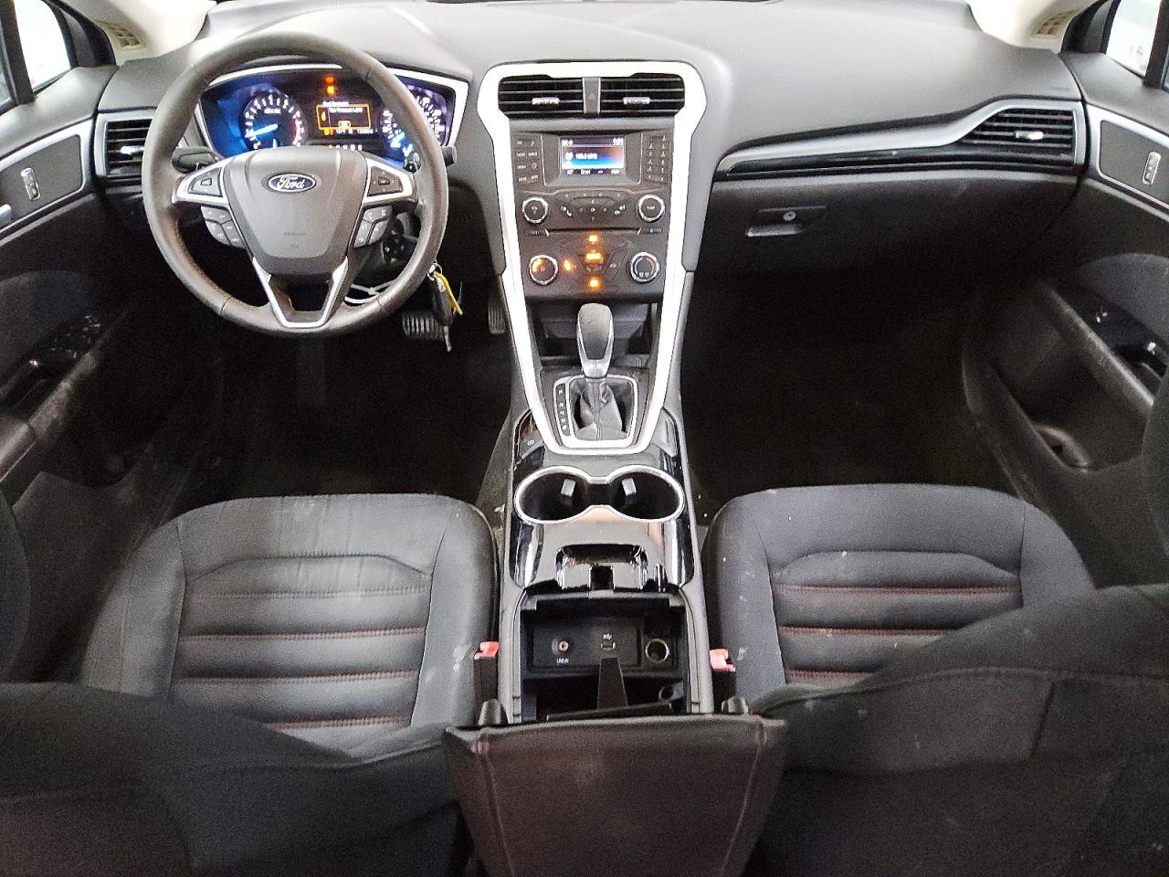 2015 Ford Fusion Se Gray vin: 3FA6P0H93FR224323