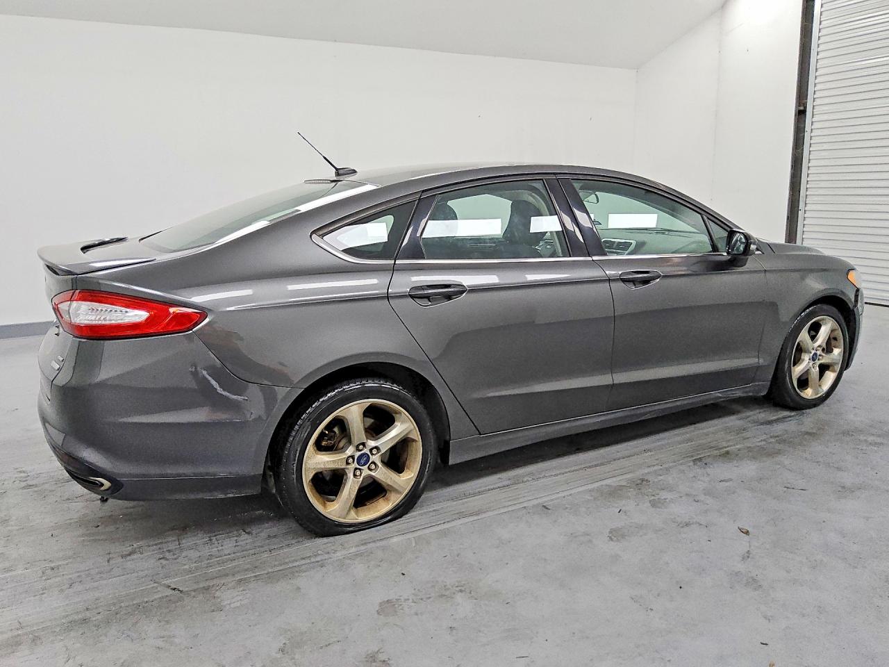 2015 Ford Fusion Se Gray vin: 3FA6P0H93FR224323