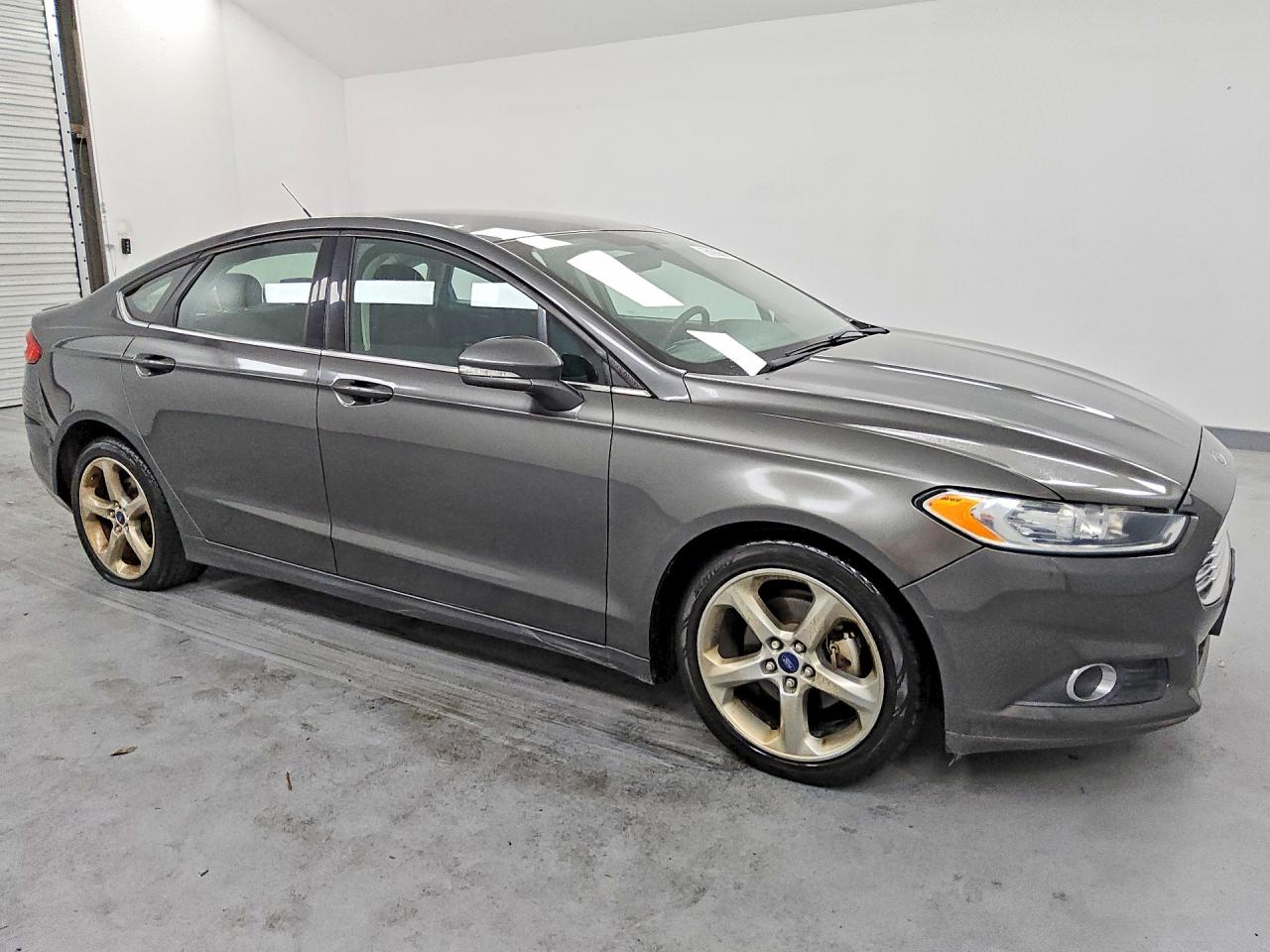 2015 Ford Fusion Se Gray vin: 3FA6P0H93FR224323