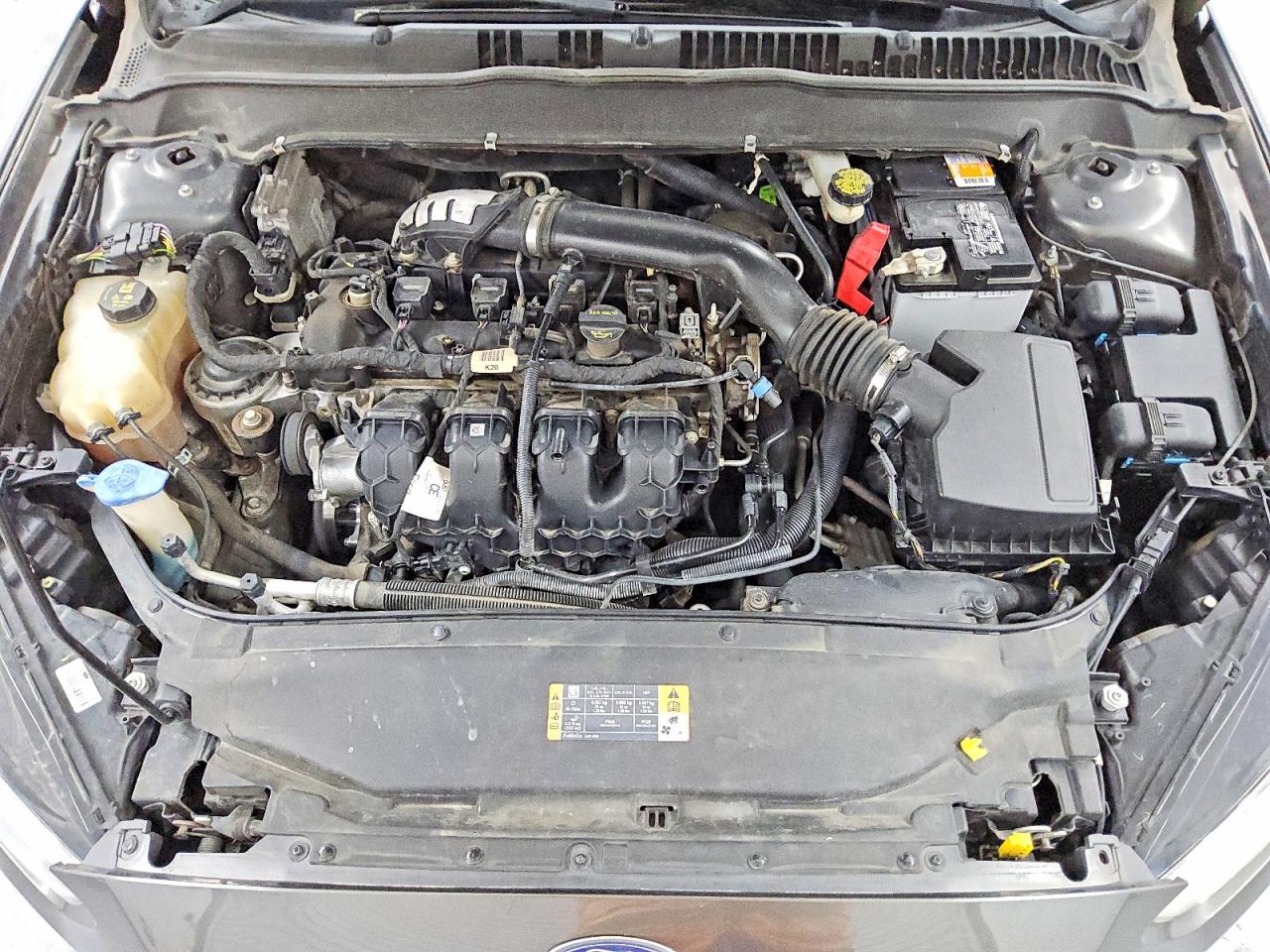 2015 Ford Fusion Se Gray vin: 3FA6P0H93FR224323