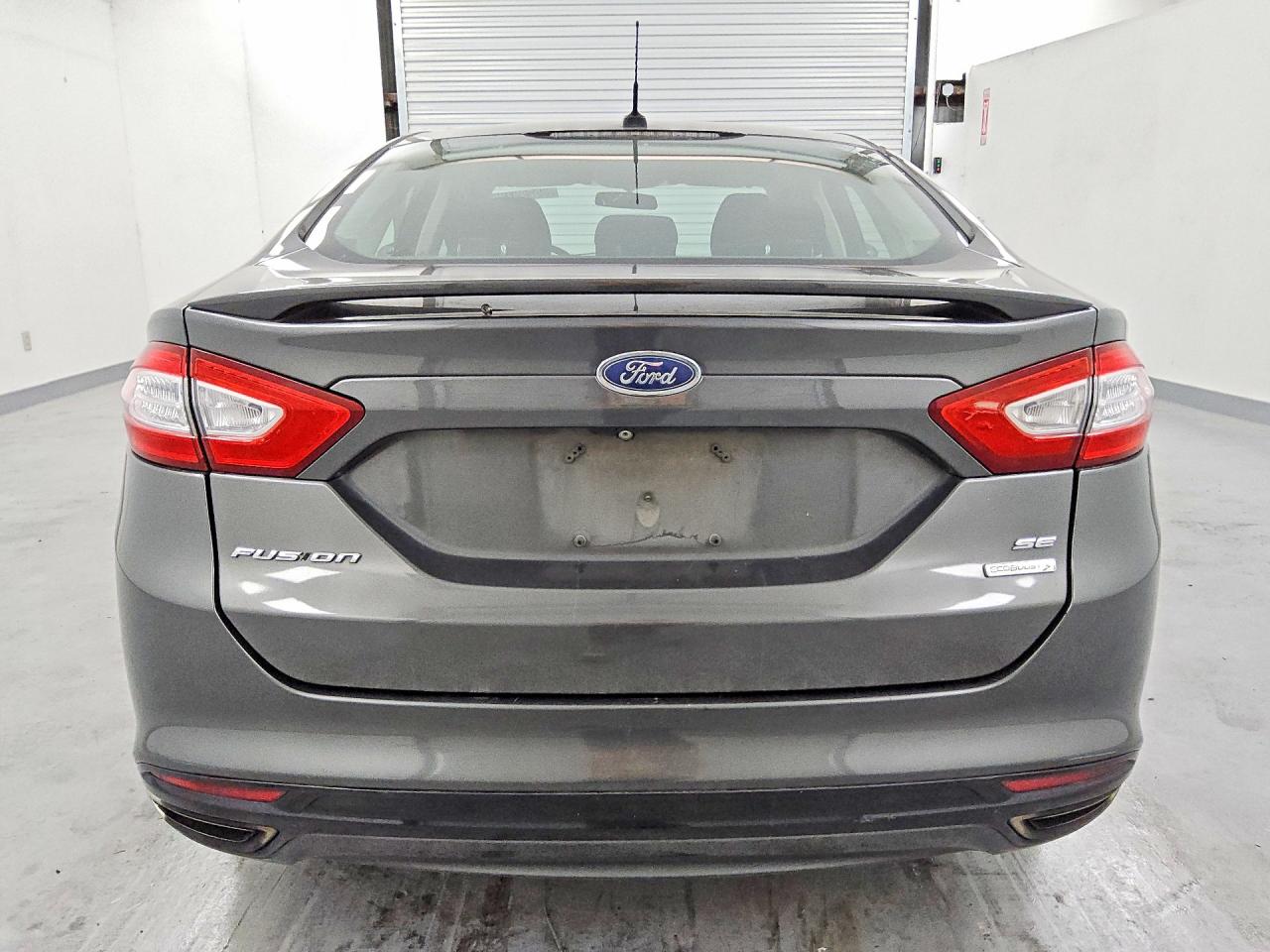 2015 Ford Fusion Se Gray vin: 3FA6P0H93FR224323