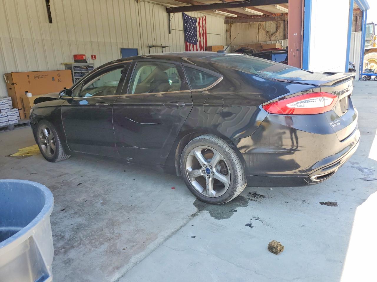 2015 Ford Fusion Se Black vin: 3FA6P0H93FR269035
