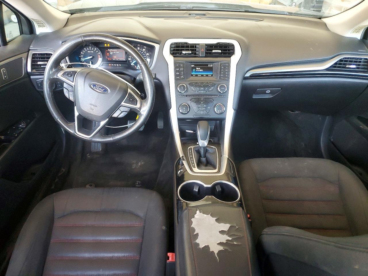 2015 Ford Fusion Se Black vin: 3FA6P0H93FR269035