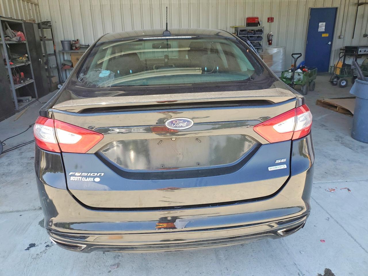 2015 Ford Fusion Se Black vin: 3FA6P0H93FR269035