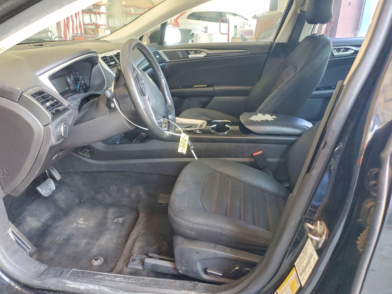 2015 Ford Fusion Se Black vin: 3FA6P0H93FR269035
