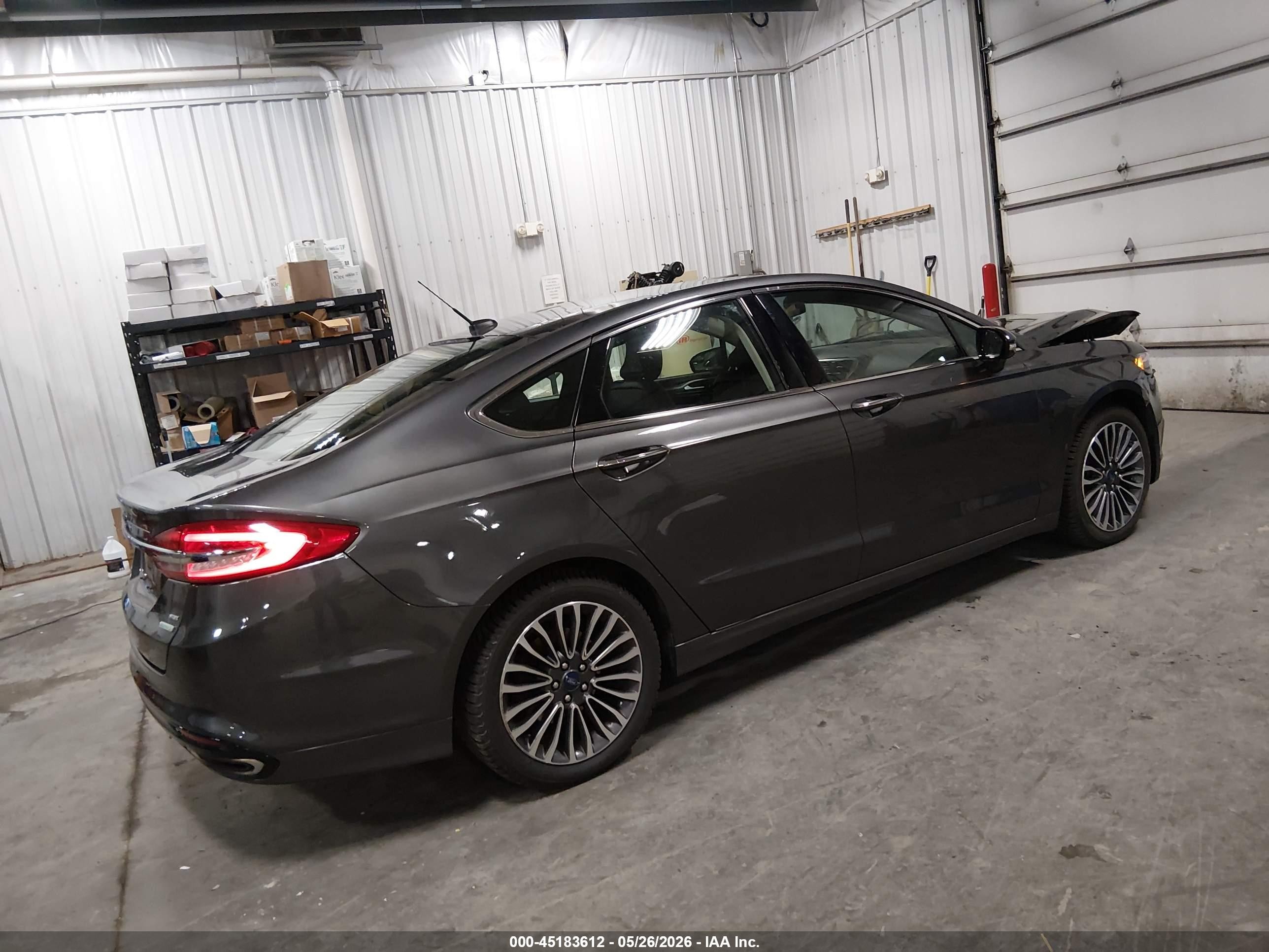 2017 Ford Fusion Se Gray vin: 3FA6P0H93HR193917