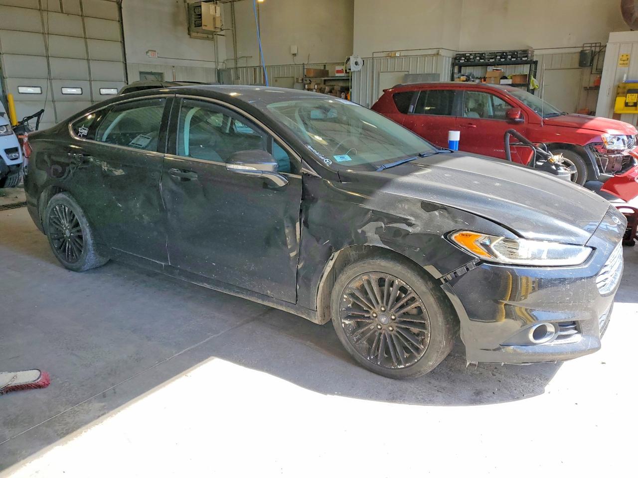 2013 Ford Fusion Se Черный vin: 3FA6P0H94DR113048