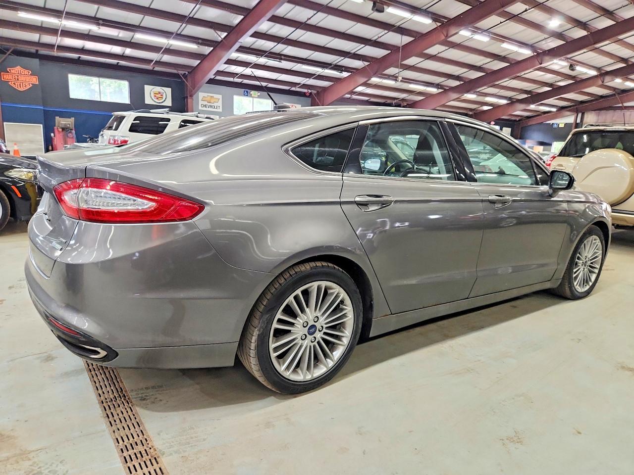 2013 Ford Fusion Se Gray vin: 3FA6P0H94DR213084