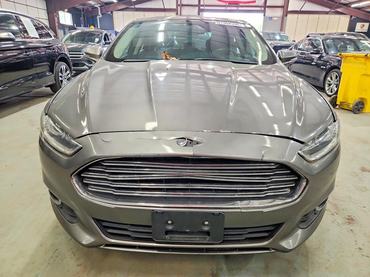 2013 Ford Fusion Se Gray vin: 3FA6P0H94DR213084