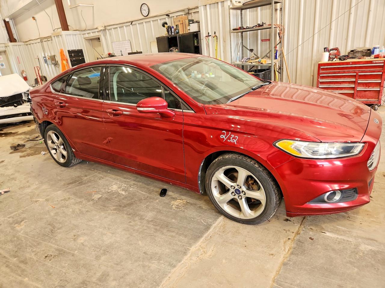 2013 Ford Fusion Se Красный vin: 3FA6P0H94DR214171