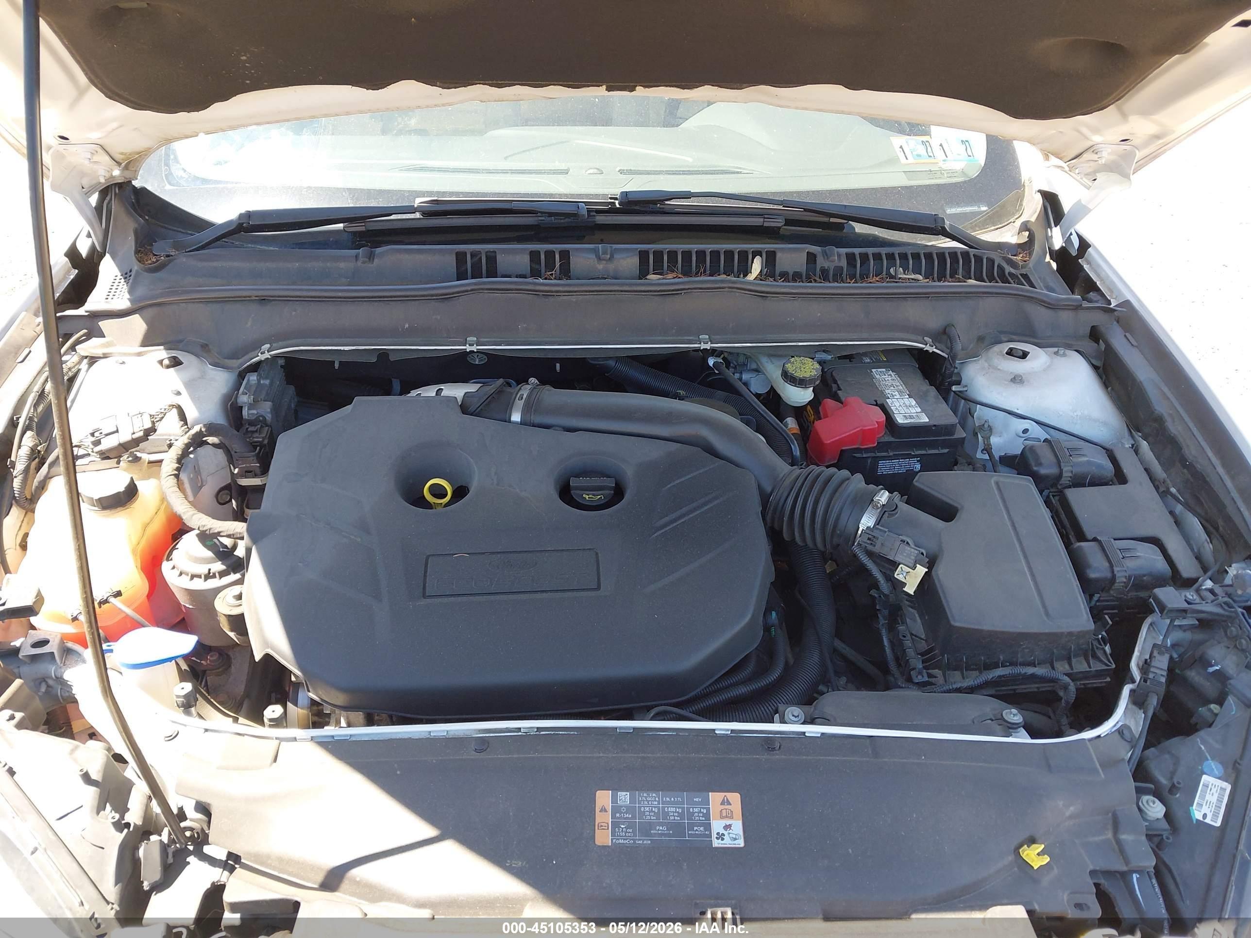 2013 Ford Fusion Se White vin: 3FA6P0H94DR288528