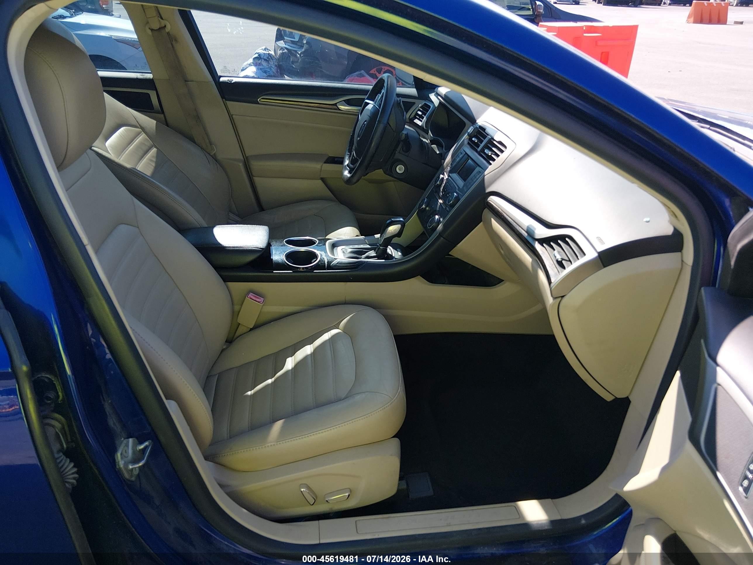2013 Ford Fusion Se Blue vin: 3FA6P0H94DR331538