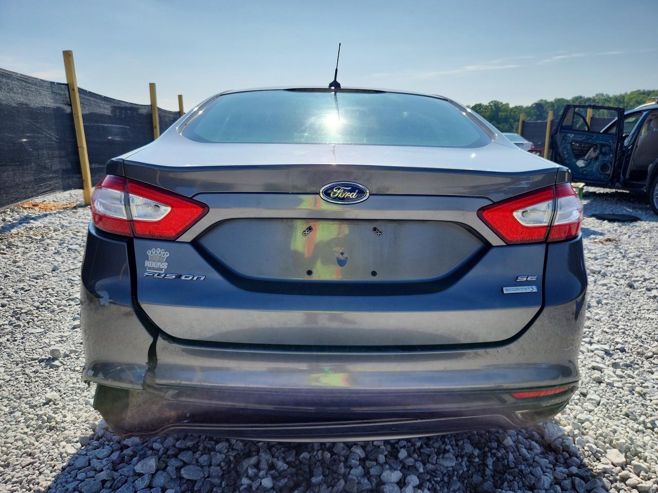 2013 Ford Fusion Se Charcoal vin: 3FA6P0H94DR364183