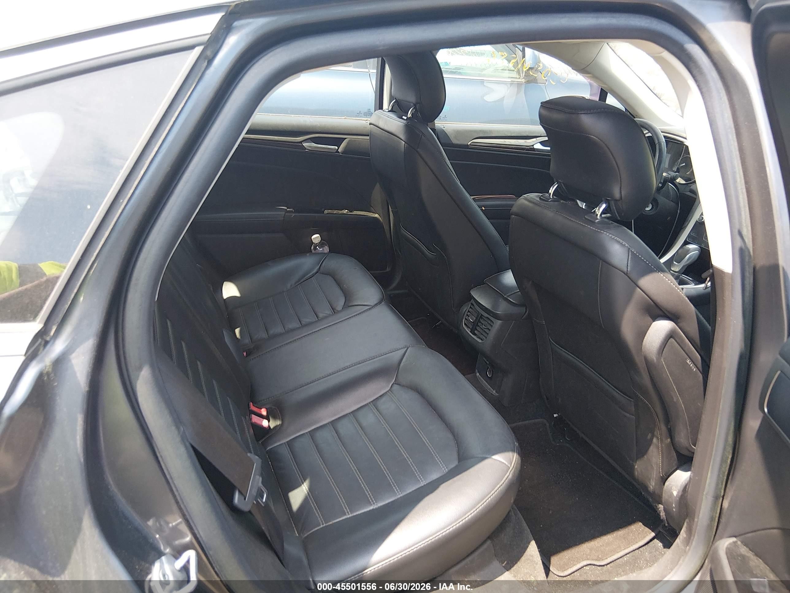 2014 Ford Fusion Se Gray vin: 3FA6P0H94ER139621