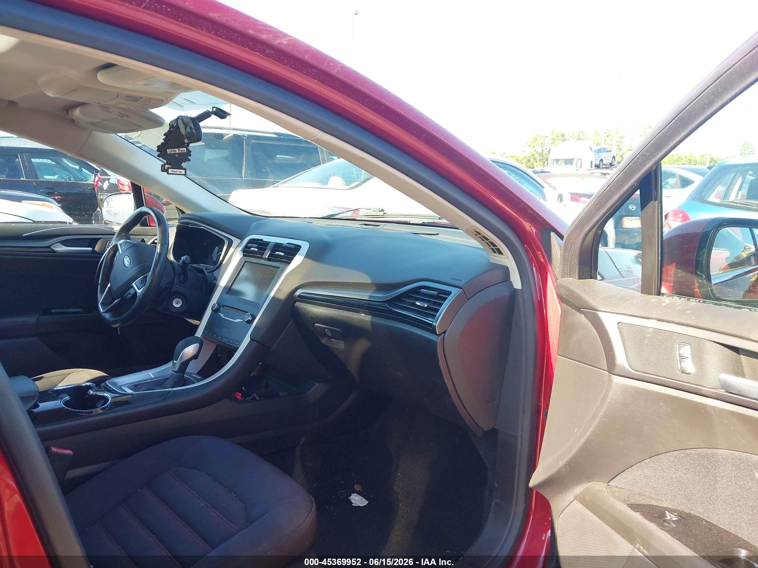 2014 Ford Fusion Se Red vin: 3FA6P0H94ER189872