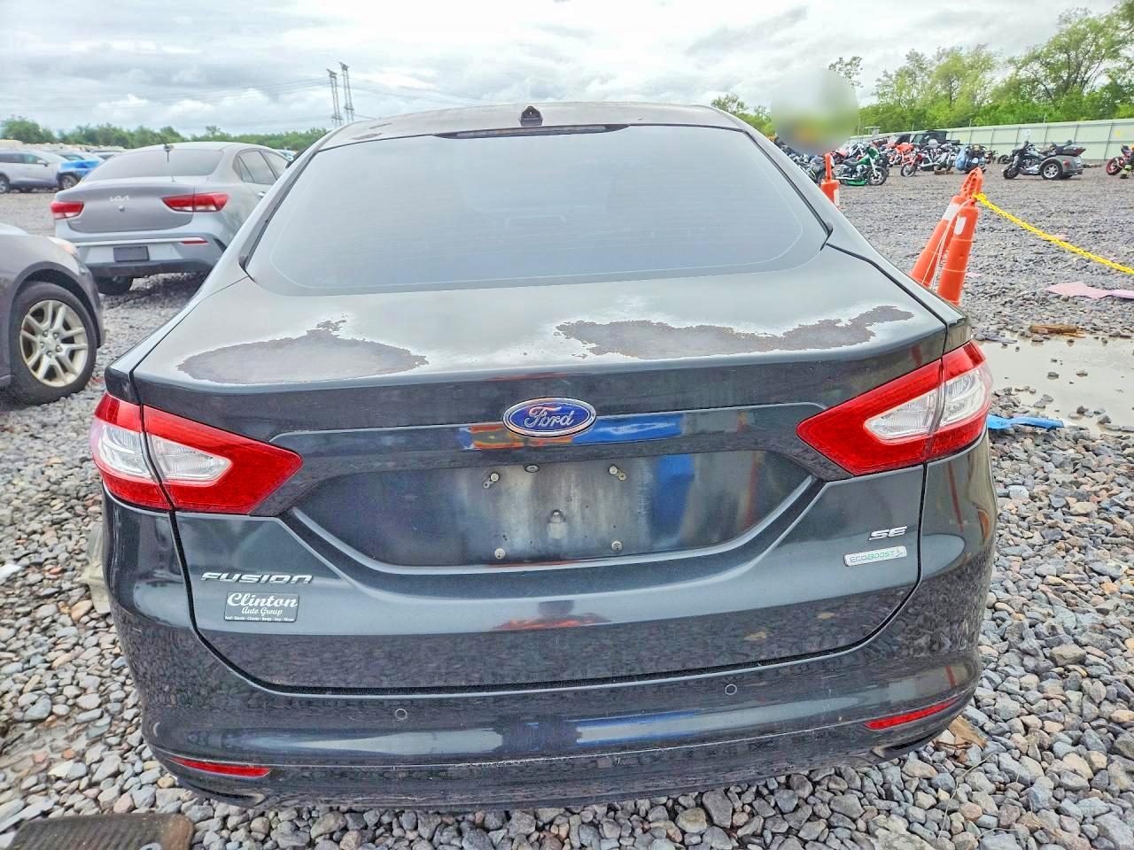 2014 Ford Fusion Se Black vin: 3FA6P0H94ER218822