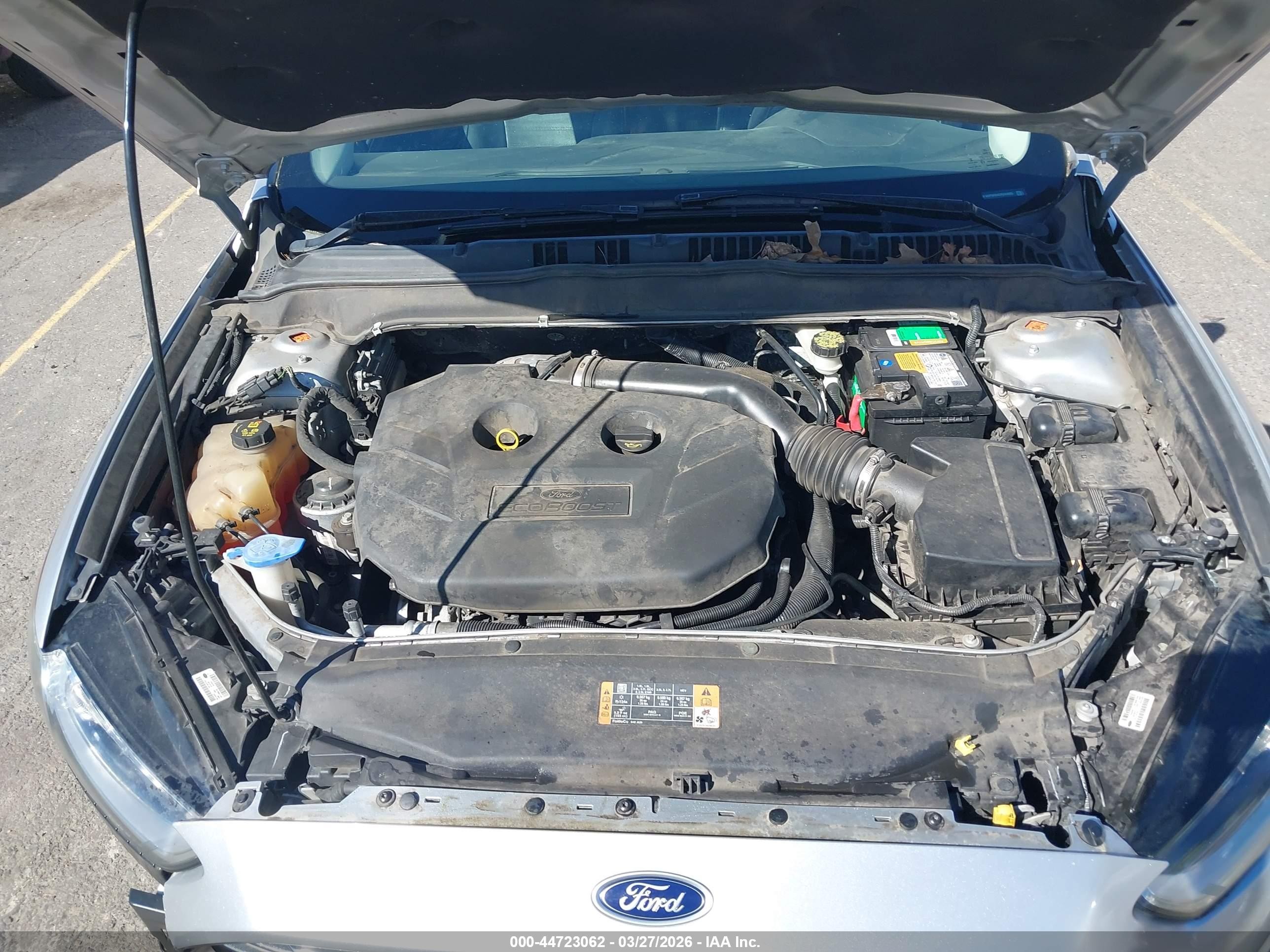 2014 Ford Fusion Se Silver vin: 3FA6P0H94ER244885