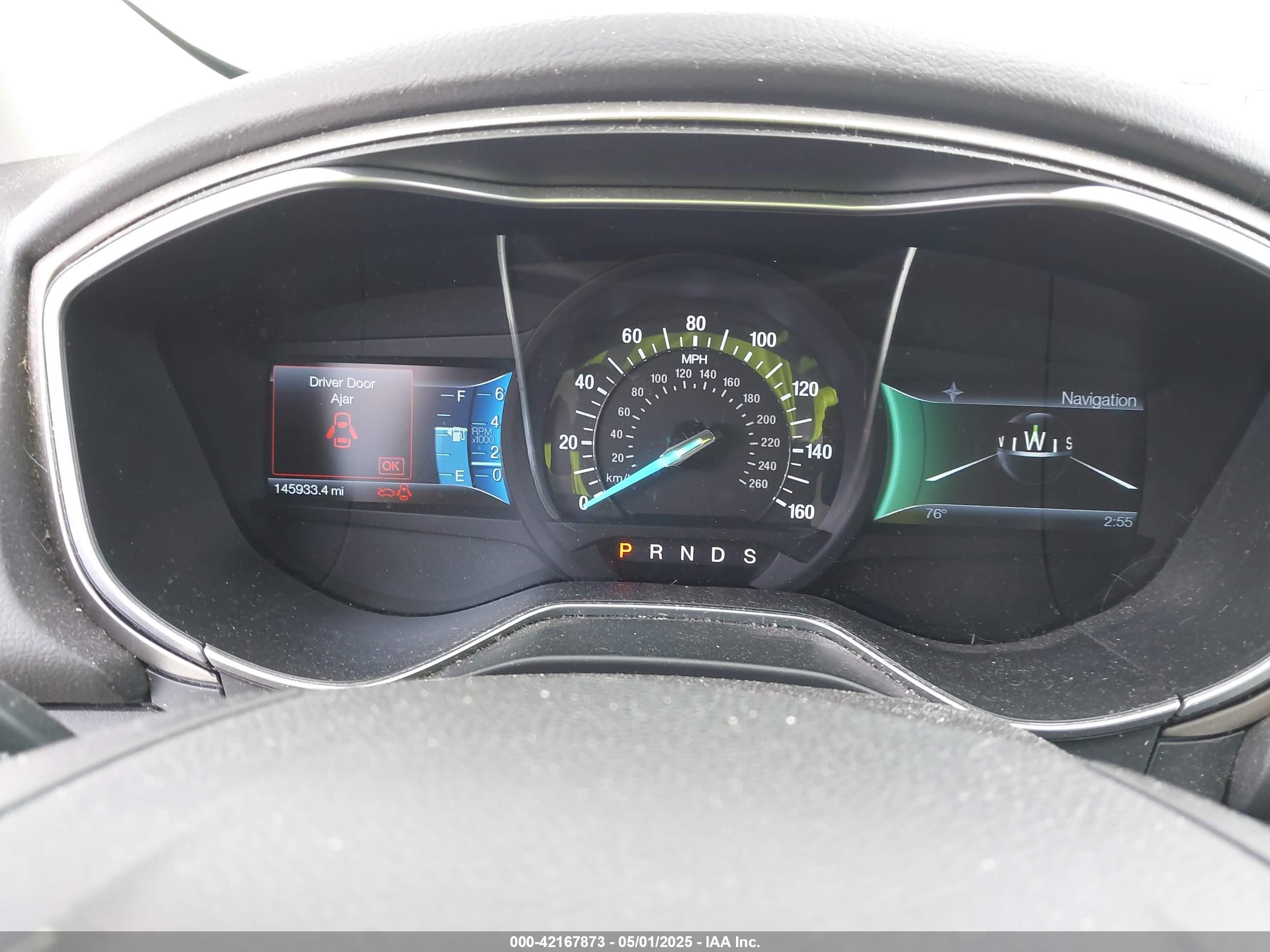 2014 Ford Fusion Se White vin: 3FA6P0H94ER266837