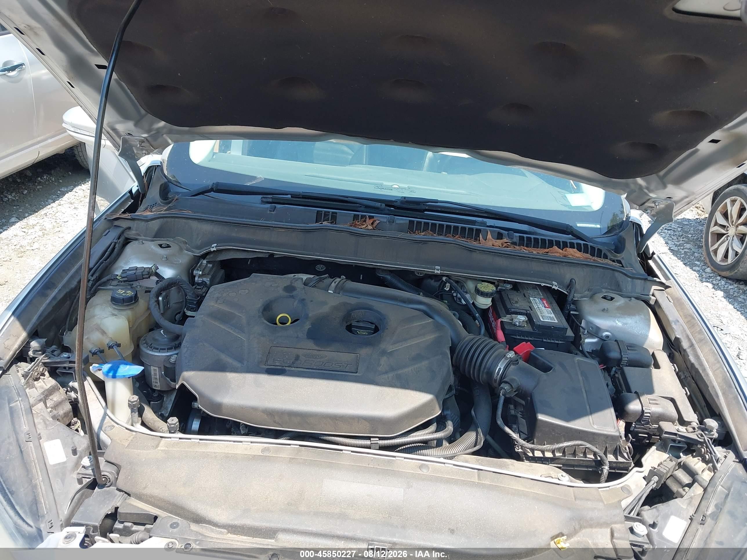 2014 Ford Fusion Se Silver vin: 3FA6P0H94ER292967