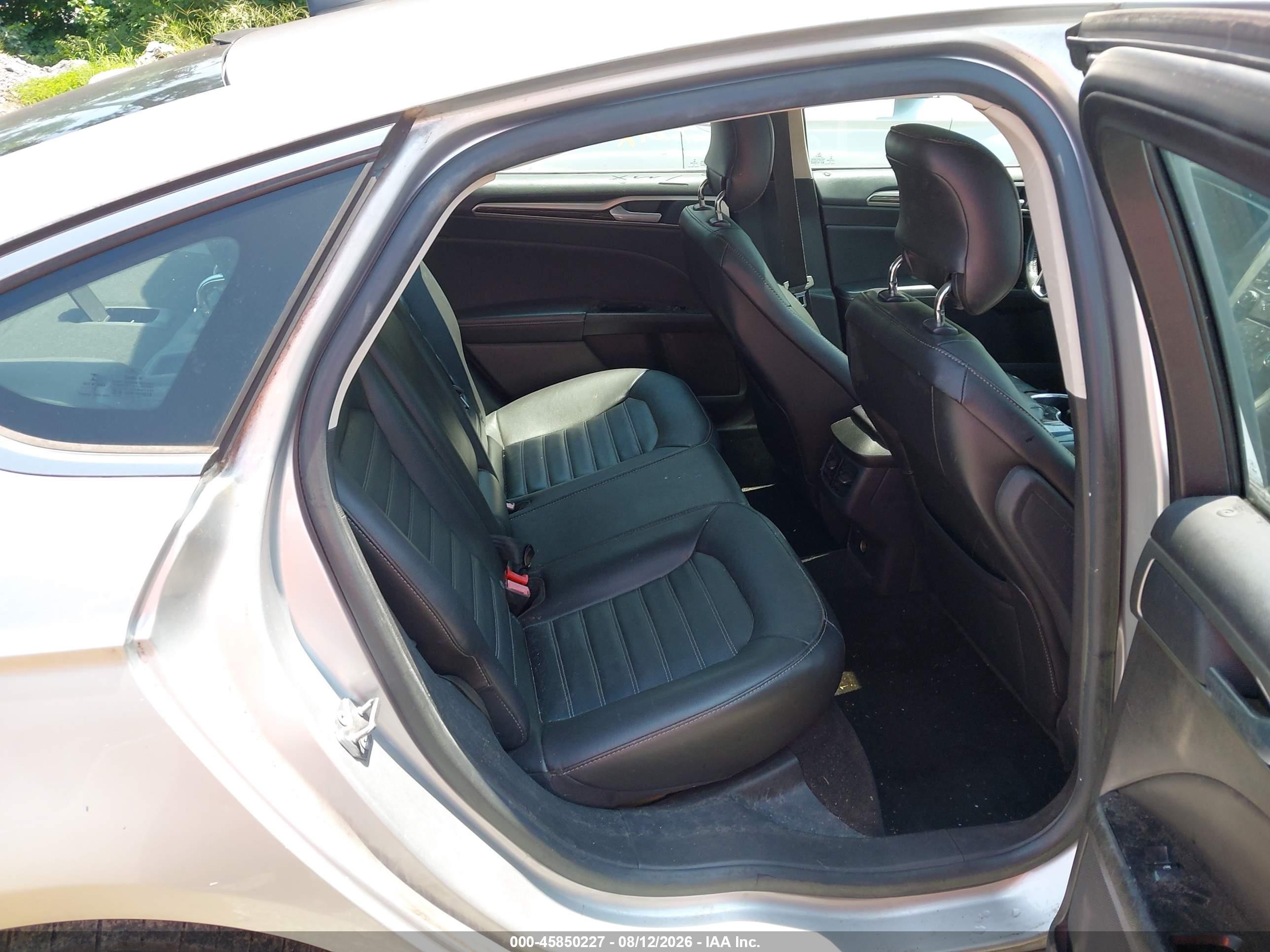 2014 Ford Fusion Se Silver vin: 3FA6P0H94ER292967
