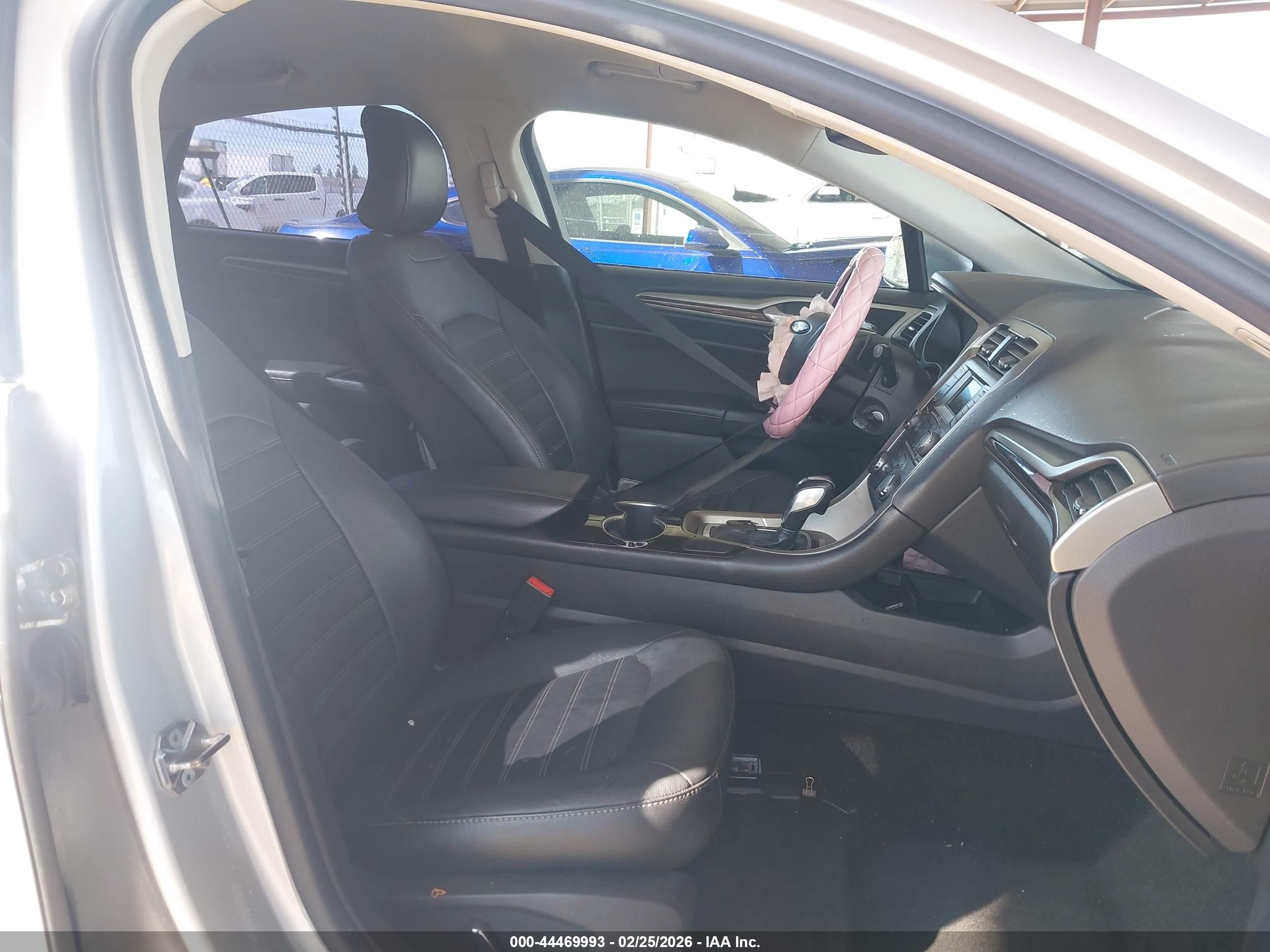 2015 Ford Fusion Se Silver vin: 3FA6P0H94FR208776
