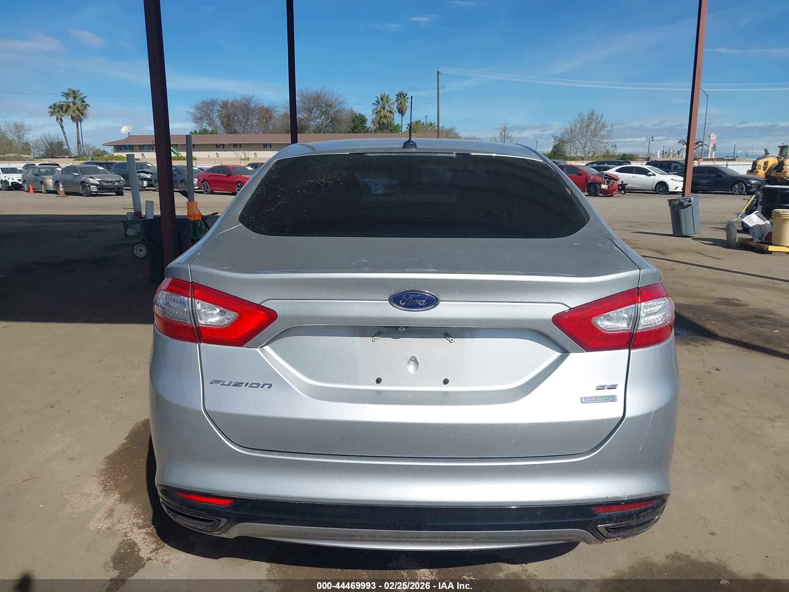 2015 Ford Fusion Se Silver vin: 3FA6P0H94FR208776