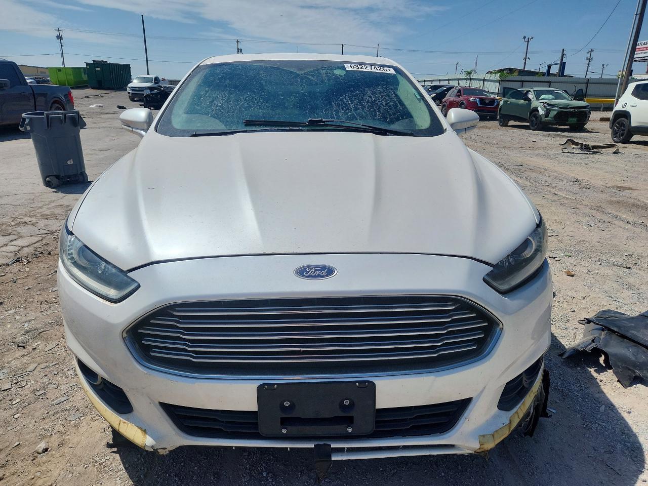 2015 Ford Fusion Se White vin: 3FA6P0H94FR233726