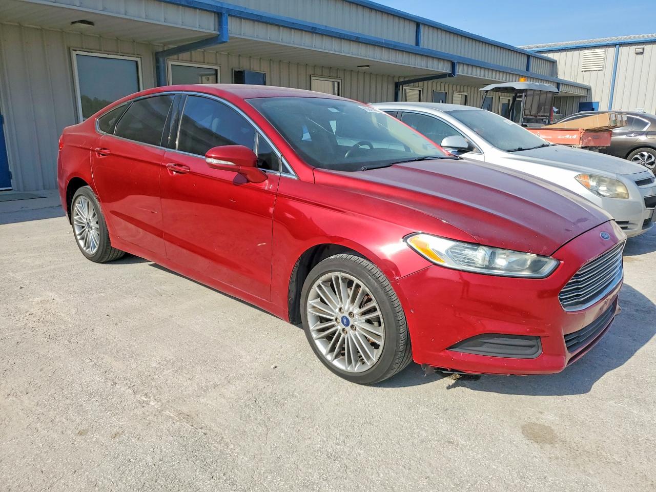 2015 Ford Fusion Se Burgundy vin: 3FA6P0H94FR293327