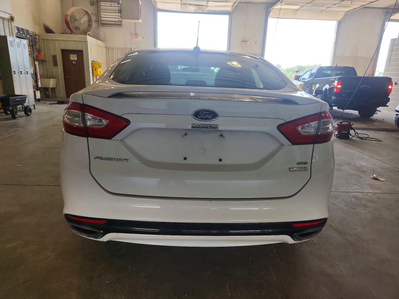 2013 Ford Fusion Se Белый vin: 3FA6P0H95DR143692