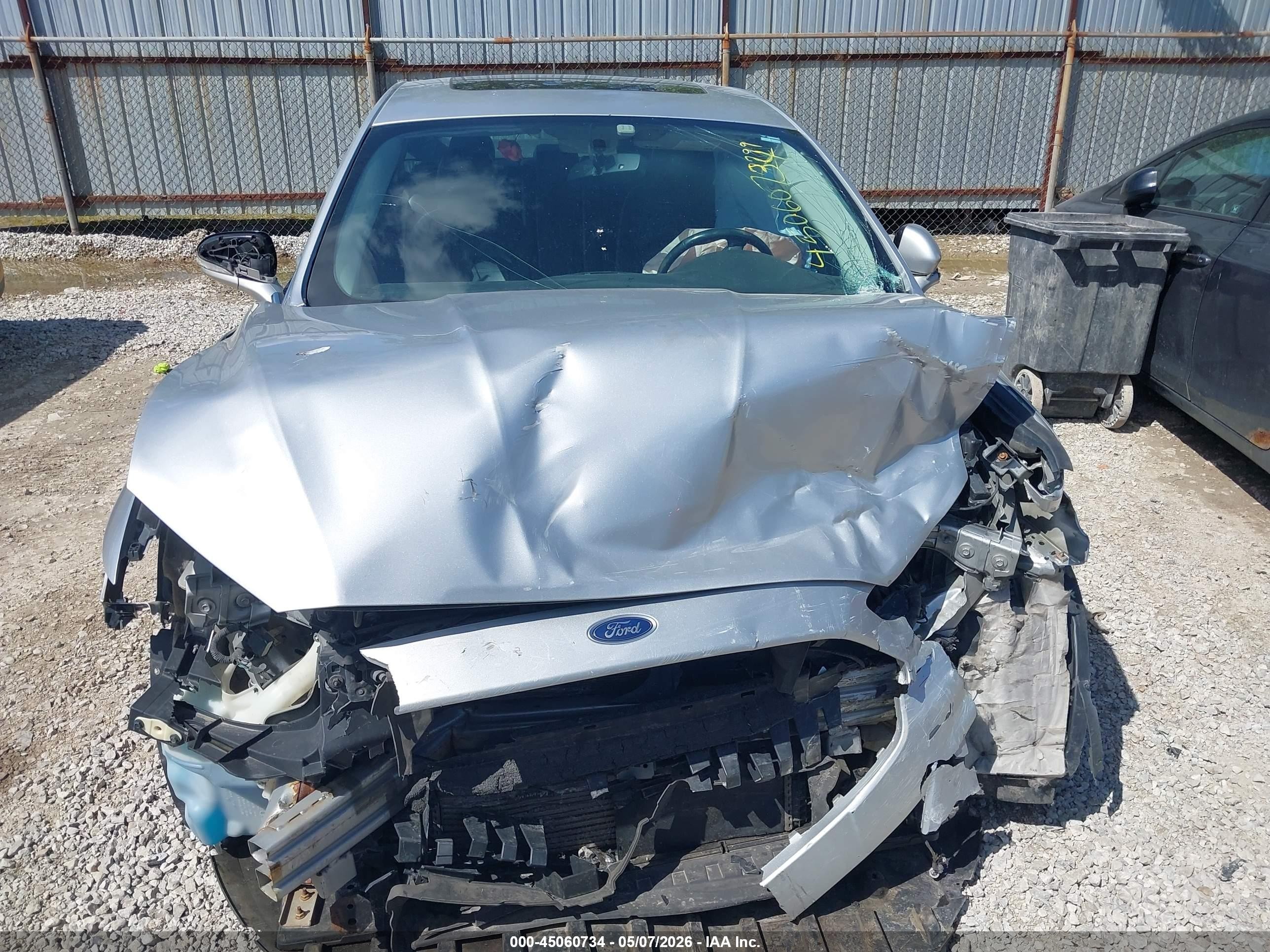 2013 Ford Fusion Se Silver vin: 3FA6P0H95DR157799