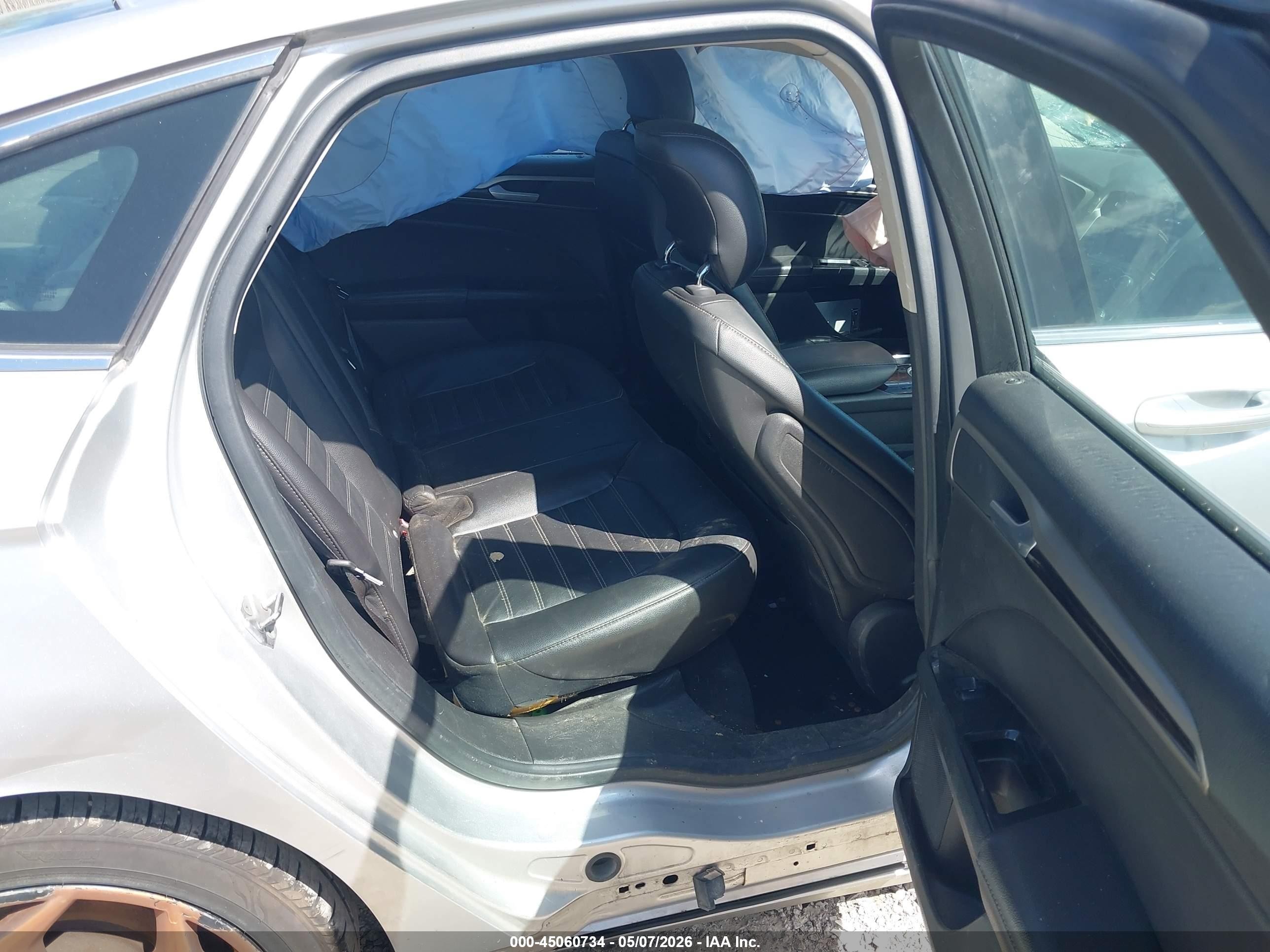 2013 Ford Fusion Se Silver vin: 3FA6P0H95DR157799
