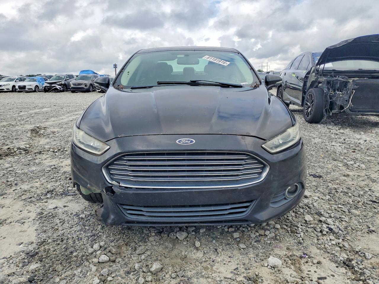 2013 Ford Fusion Se Black vin: 3FA6P0H95DR178751