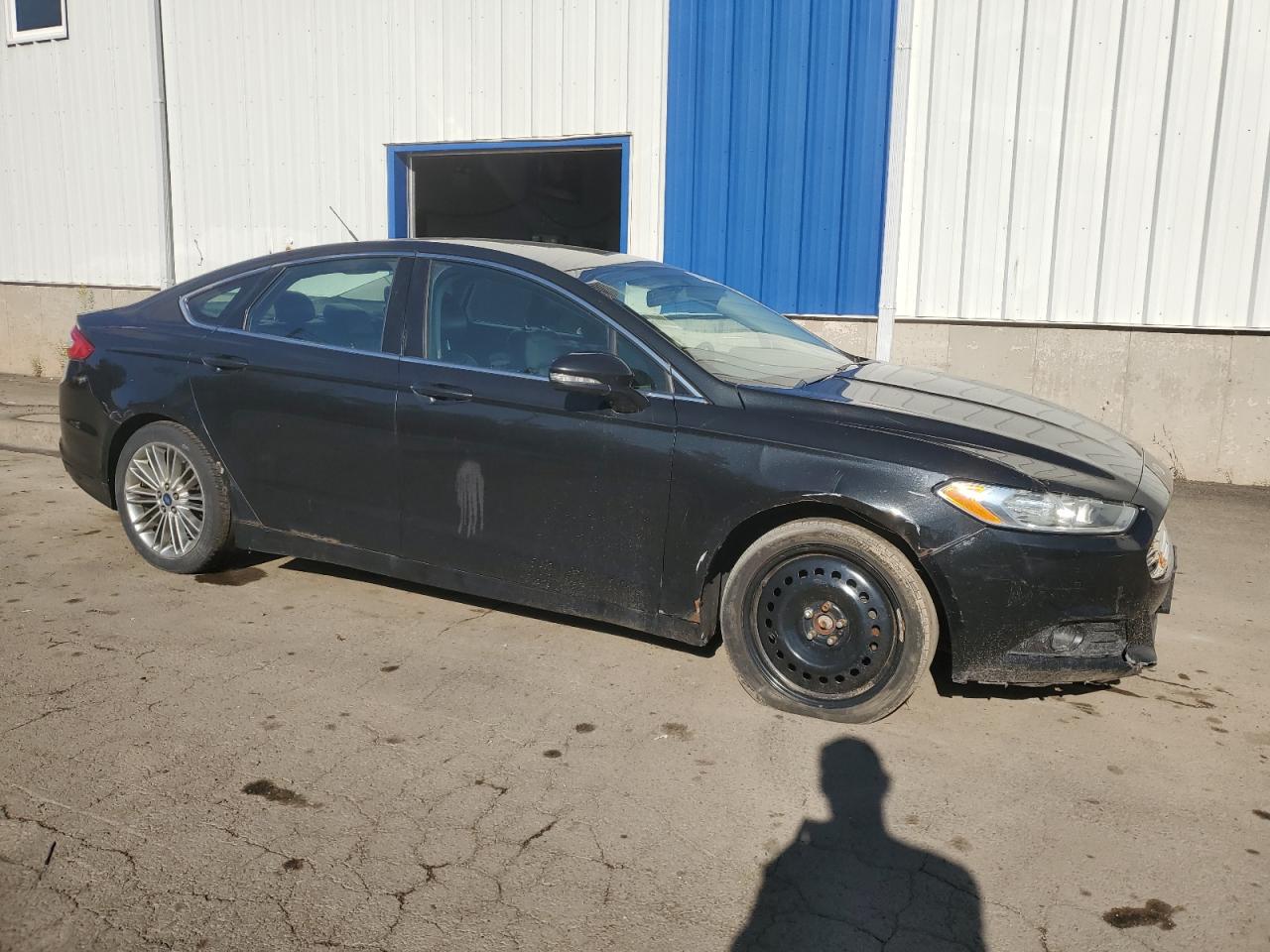 2013 Ford Fusion Se Black vin: 3FA6P0H95DR257871
