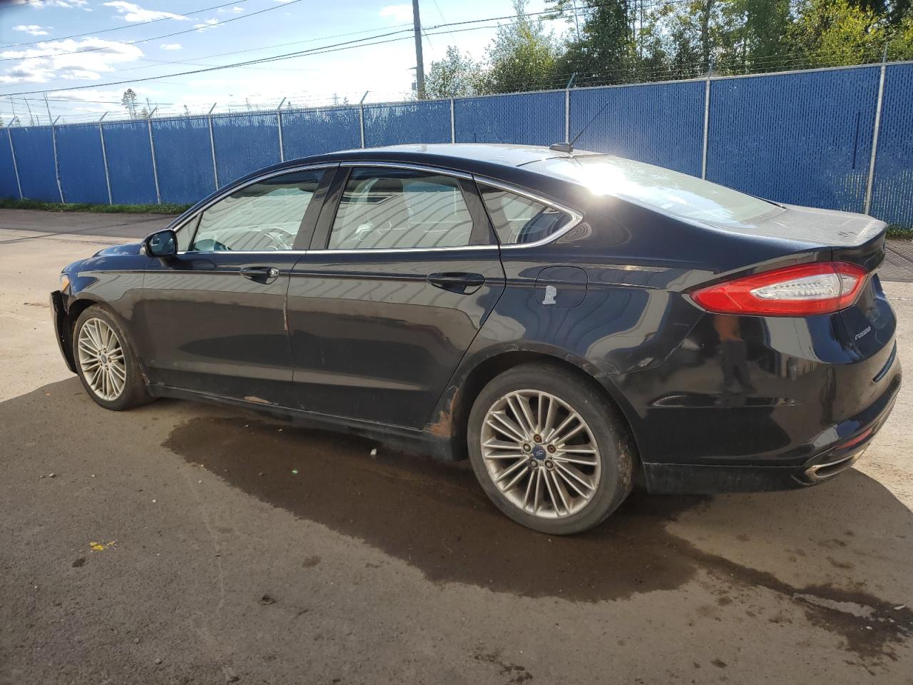 2013 Ford Fusion Se Black vin: 3FA6P0H95DR257871