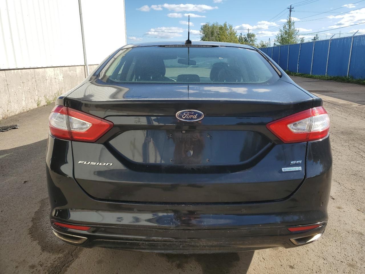 2013 Ford Fusion Se Black vin: 3FA6P0H95DR257871