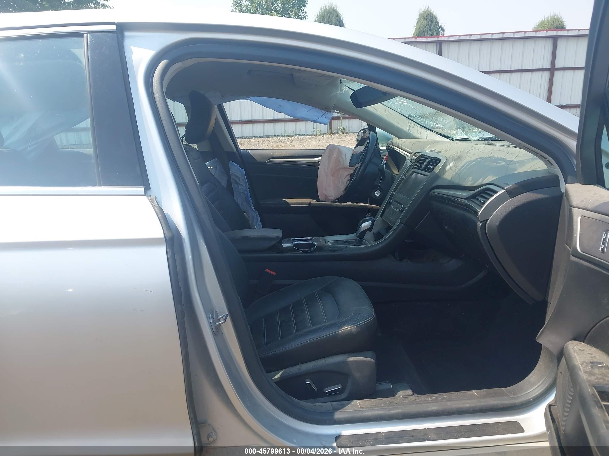 2013 Ford Fusion Se Silver vin: 3FA6P0H95DR388668