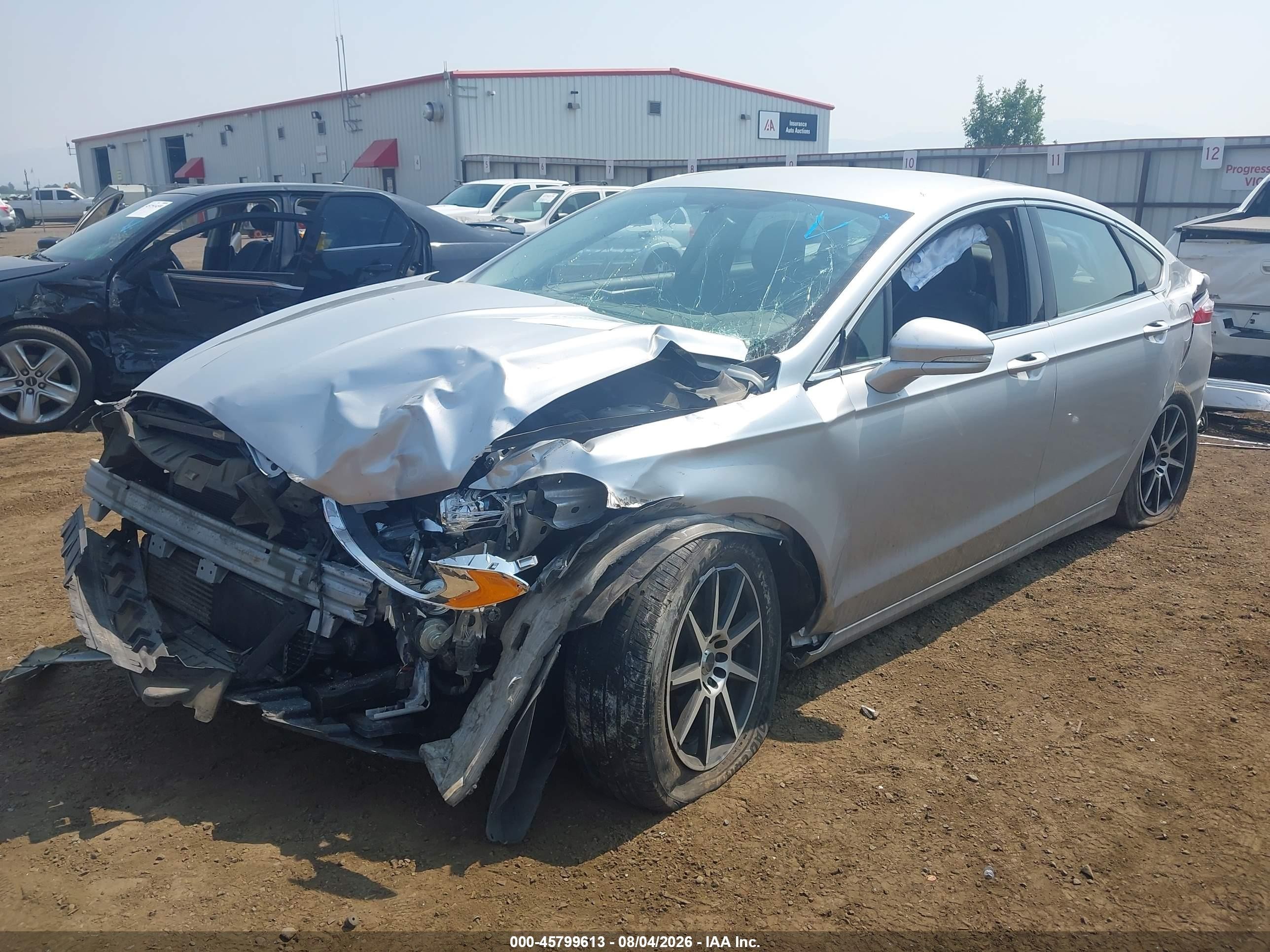 2013 Ford Fusion Se Silver vin: 3FA6P0H95DR388668