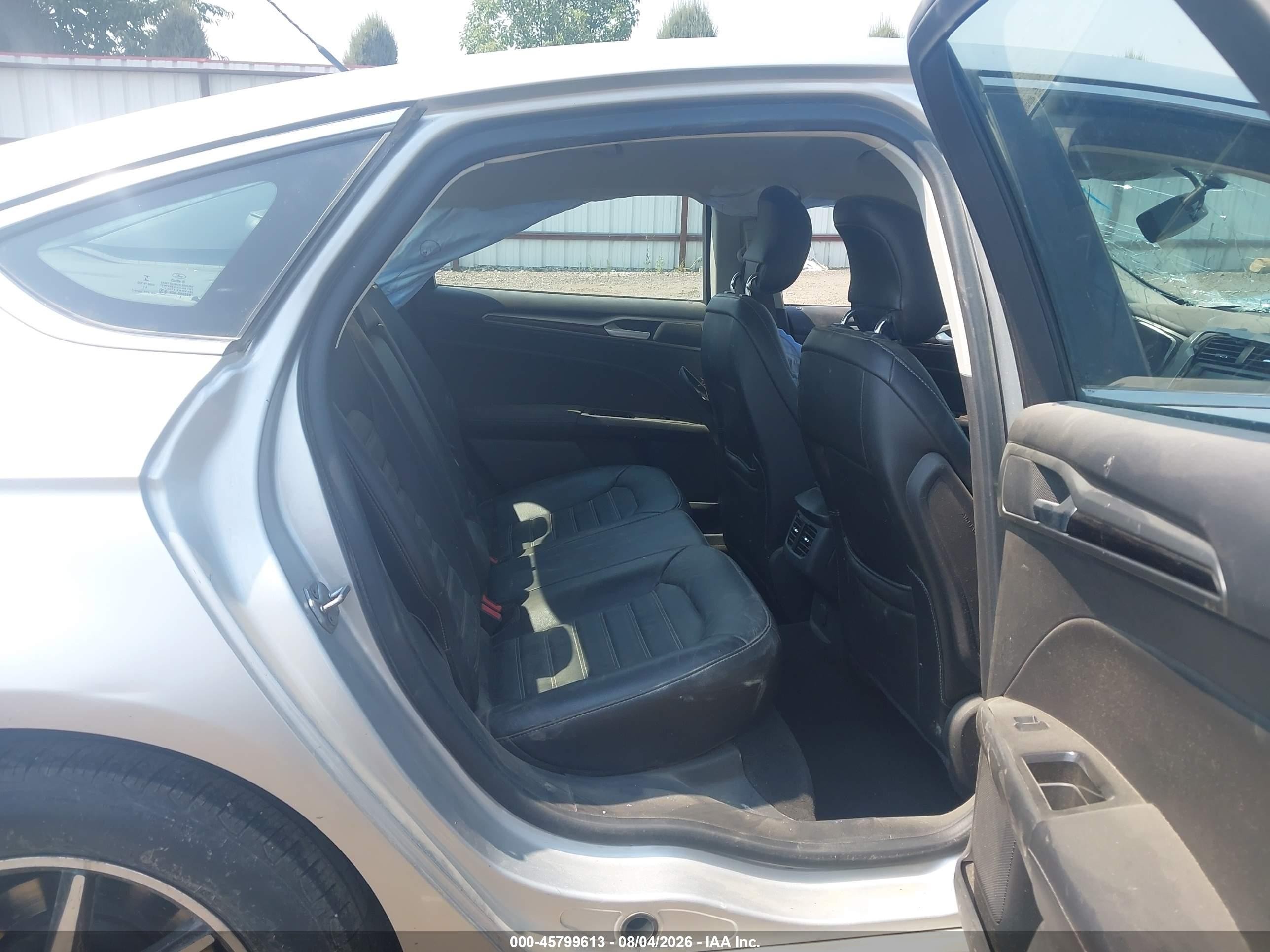 2013 Ford Fusion Se Silver vin: 3FA6P0H95DR388668