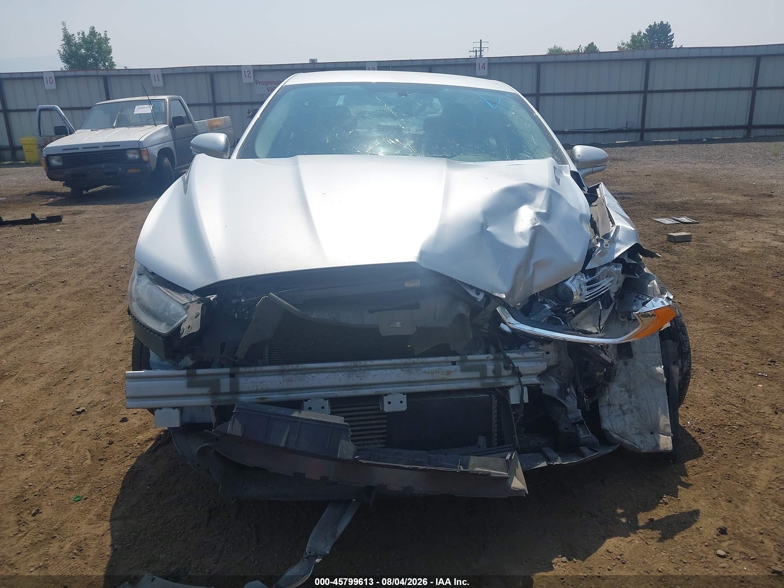 2013 Ford Fusion Se Silver vin: 3FA6P0H95DR388668