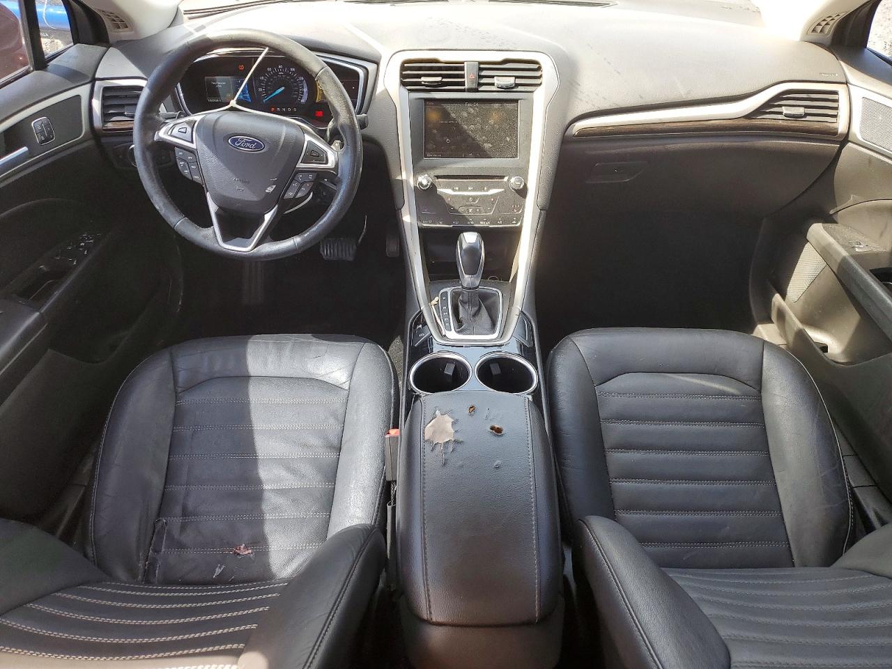 2014 Ford Fusion Se Orange vin: 3FA6P0H95ER128675
