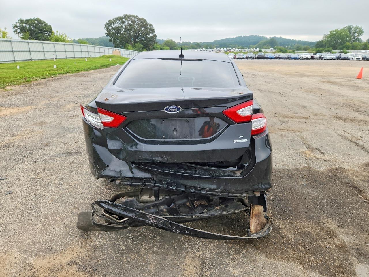 2014 Ford Fusion 4d 4wd Black vin: 3FA6P0H95ER175754
