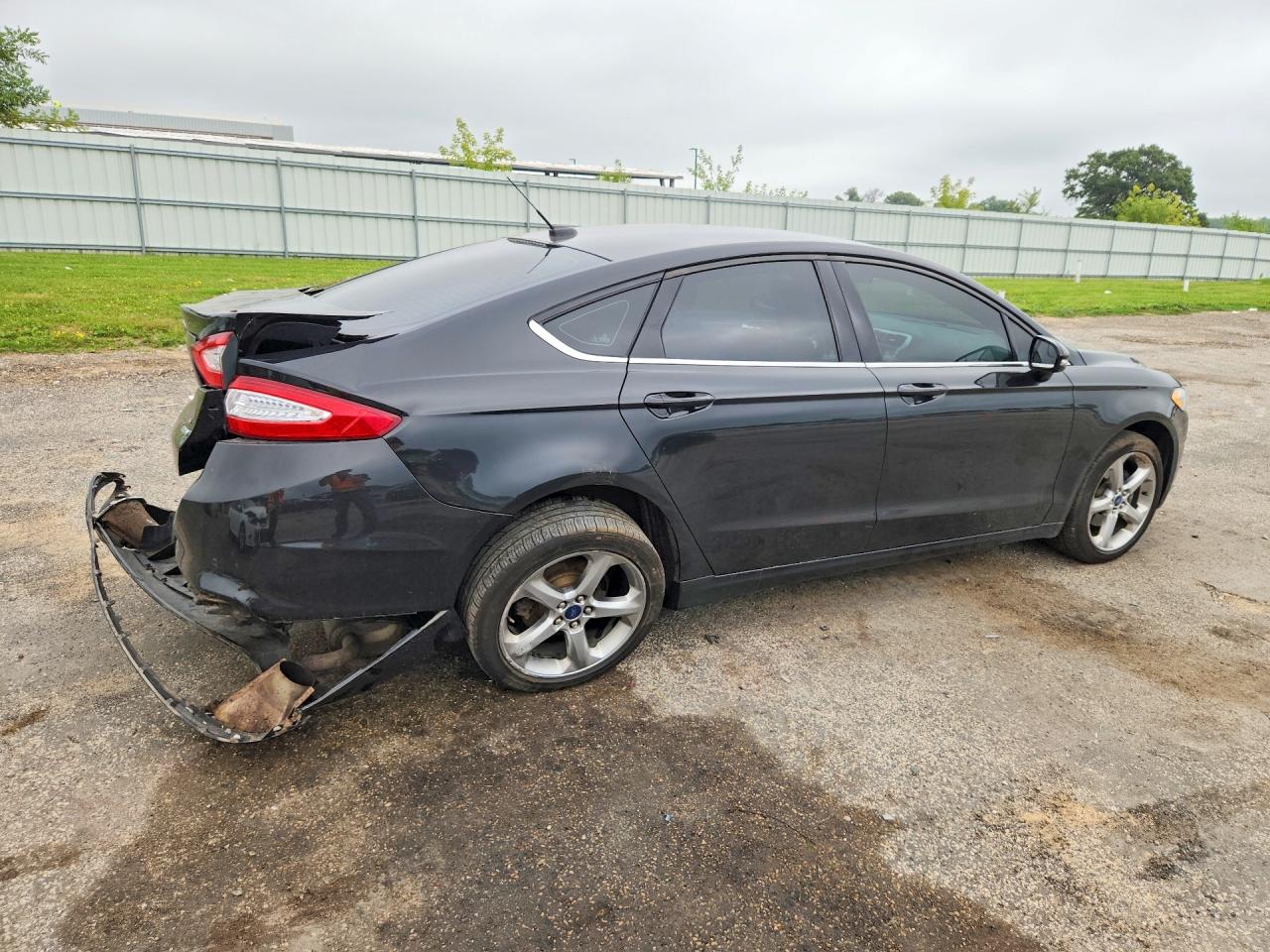 2014 Ford Fusion 4d 4wd Black vin: 3FA6P0H95ER175754