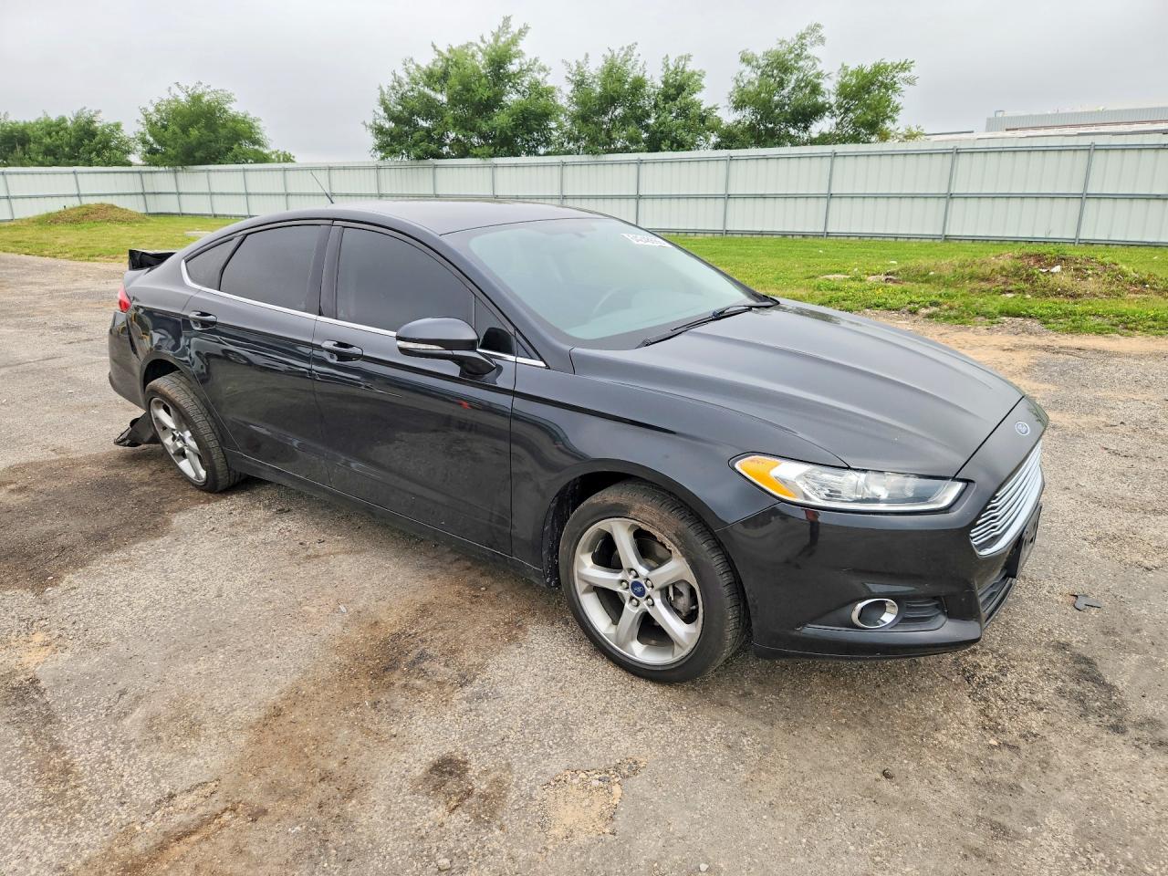 2014 Ford Fusion 4d 4wd Black vin: 3FA6P0H95ER175754